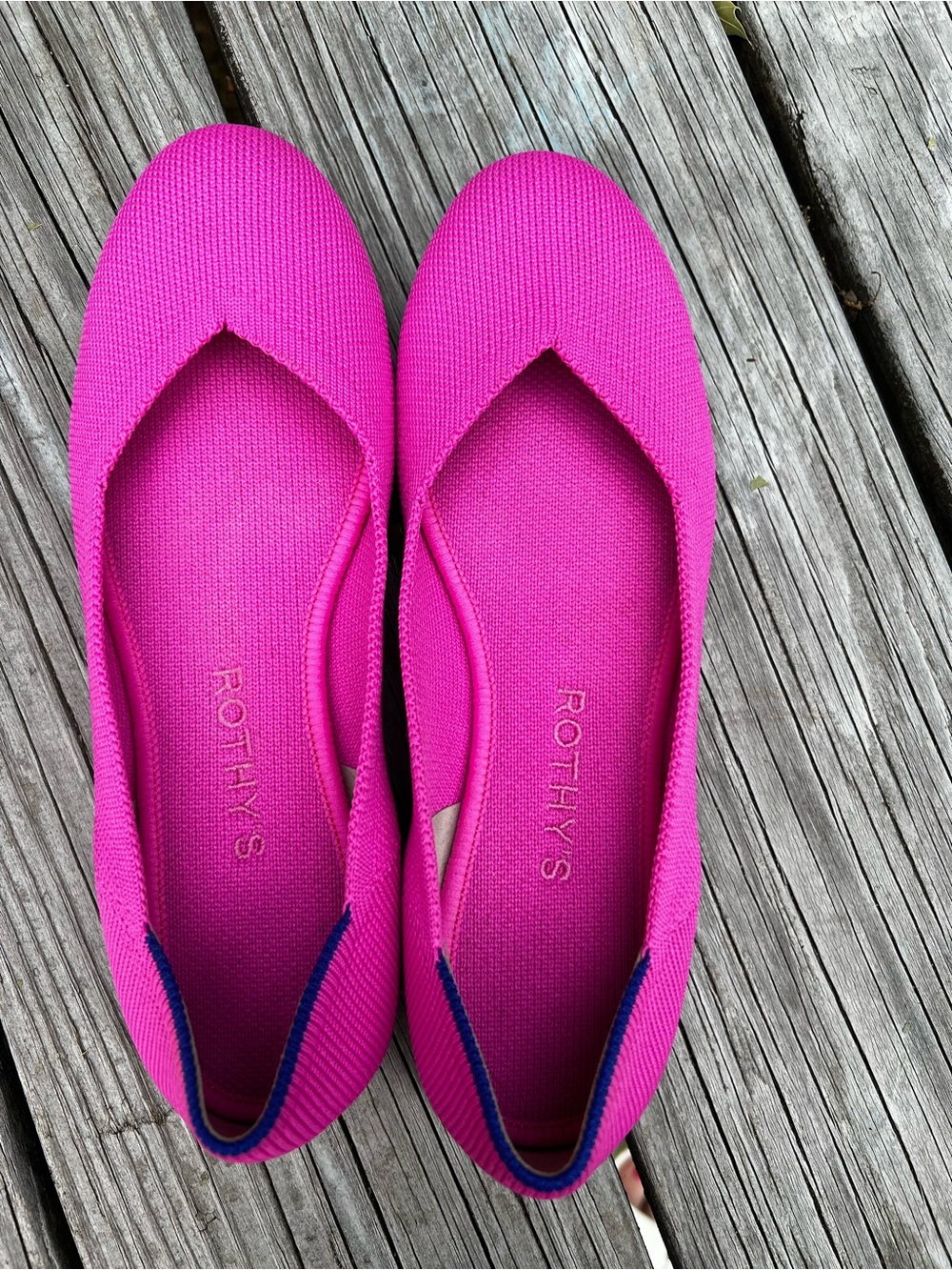 Rothy's Pink Flats Size 6 - Picture 2 of 3